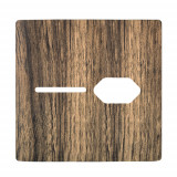 Placa p/ 1 Interruptor + Tomada 4x4 - Novara Carvalho